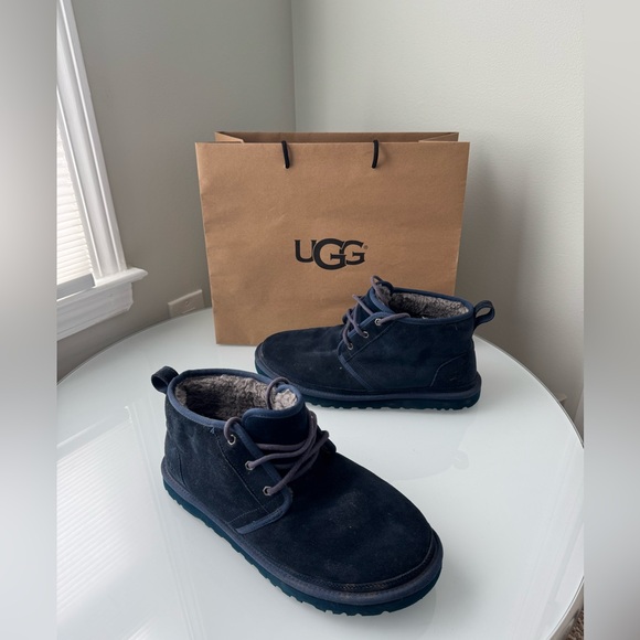 UGG Other - UGG Neumel Chukka Boots | Men’s 13 | Blue Suede | Includes UGG Shopping Bag